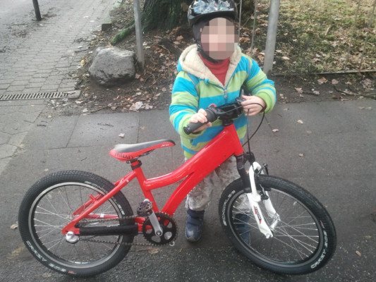 Individueller Aufbau von Kinderrädern Individueller Aufbau von Kinderrädern